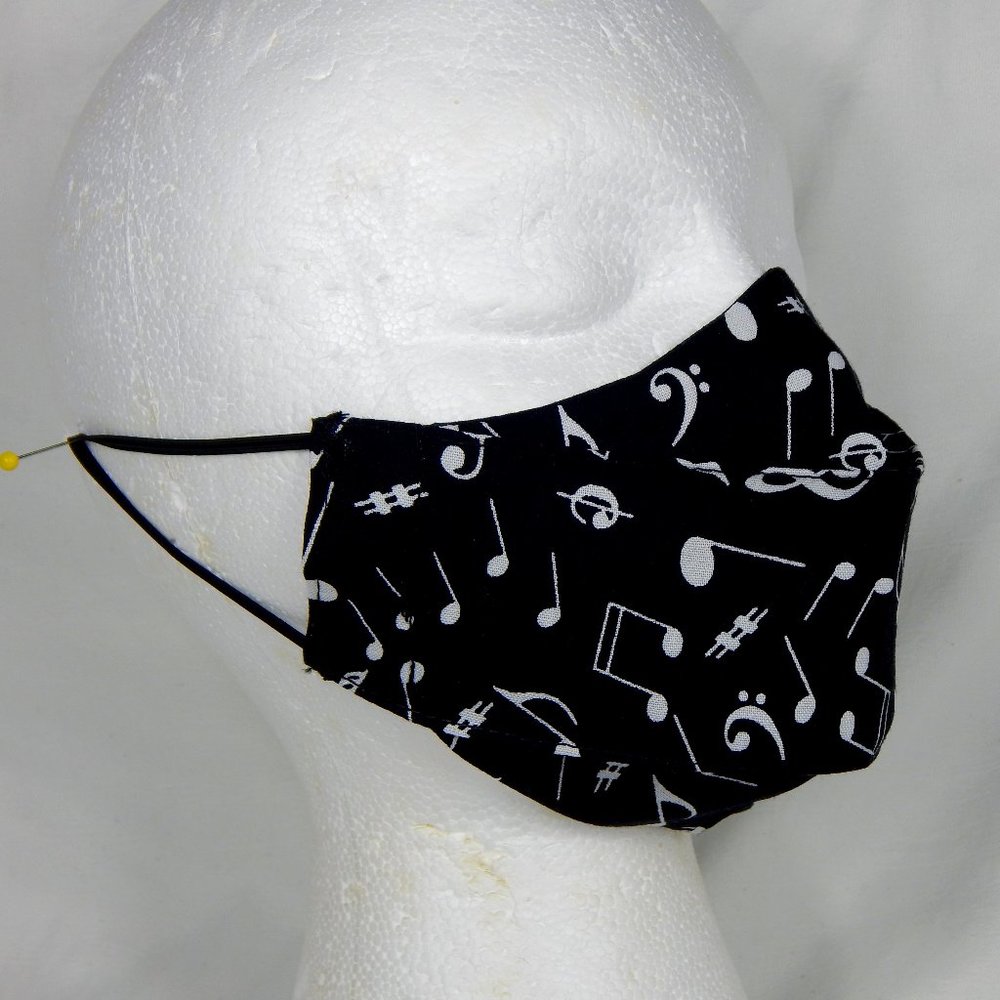 Cool Handmade Face mask For Kids 10-16 Yo Music